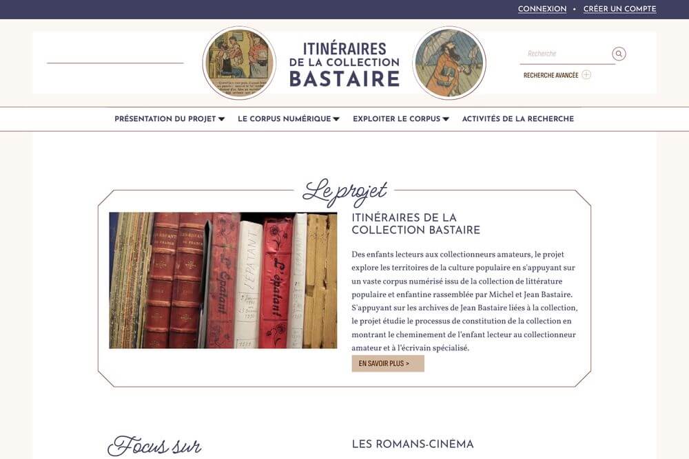 Page d'accueil - Itinéraire Collection Bastaire